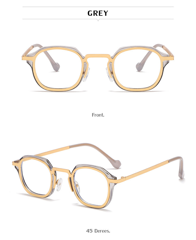 New Fashion Small Frame Sunglasses for Men, European and American Classic Retro Sunglasses, Steampunk Trendy High-End Glasses for Women - 图片 26