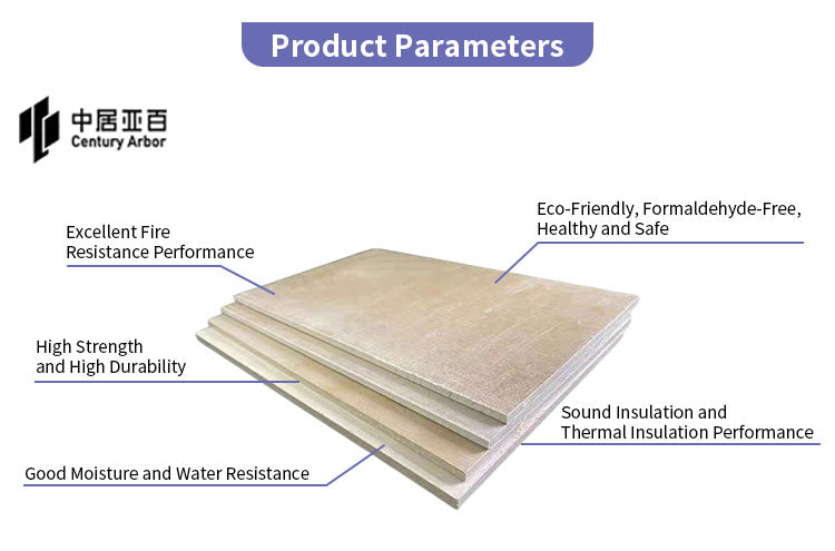 20mm High-Strength Calcium Silicate Board Class a Fireproof Durable Lightweight Eco-Friendly for Modern Exterior Interiors - 图片 6