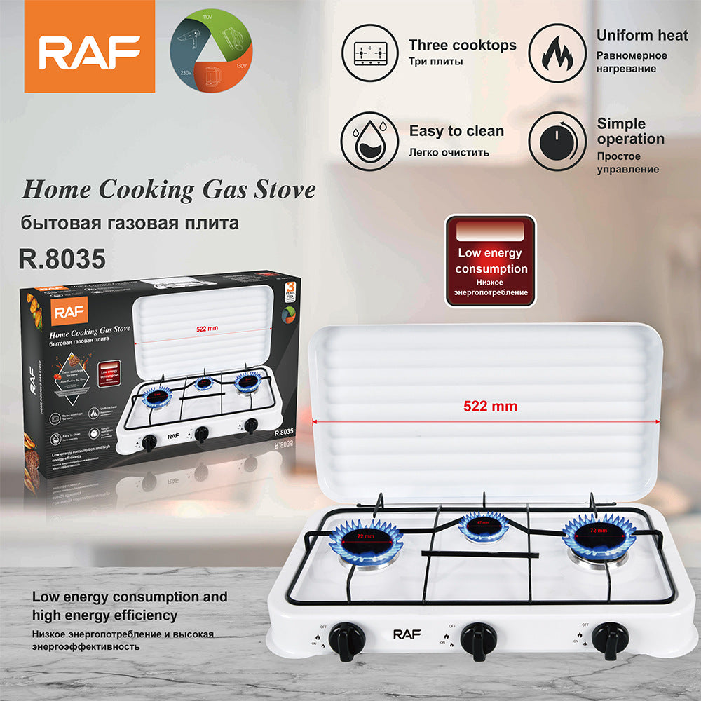 RAF Multifunctional Household Small Electric Stove Wholesale Three-Burner Gas Stove Small Household Appliance Liquefier R8035 - 图片 15