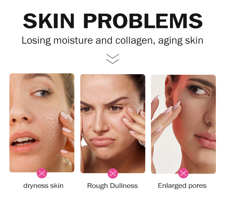 In Stock Pink Collagen Jelly Mask Elastic Moisturizing Firming Glass Glow Skin Night Mask - 图片 8