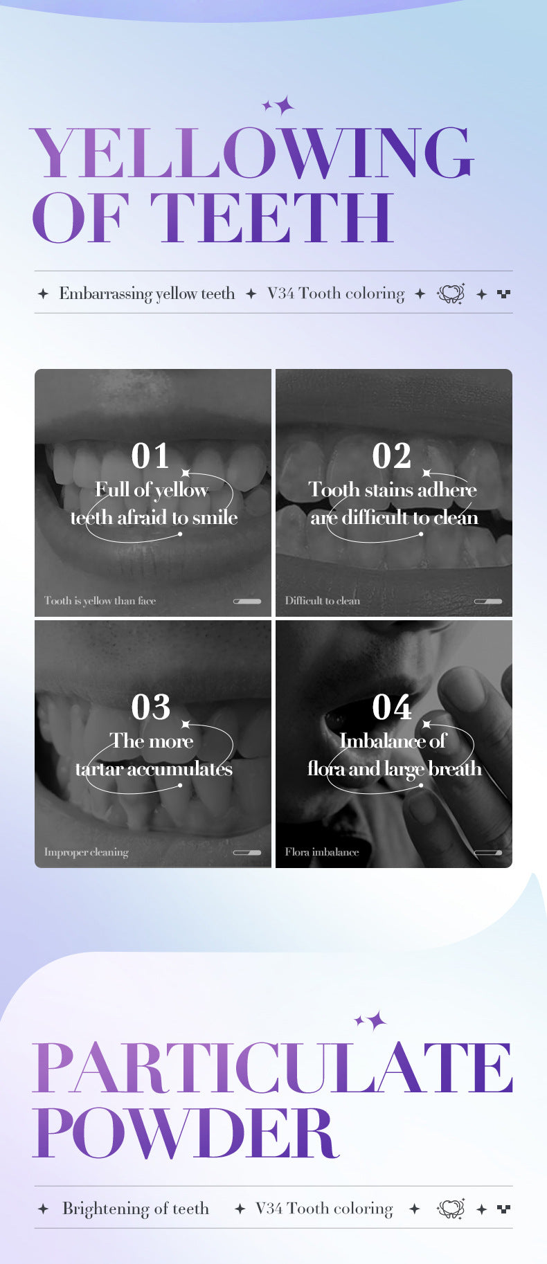 V34Whitening Toothpaste28ml SADOER Clean Teeth Clean Toothpaste Cross-Border Foreign Trade Wholesale - 图片 9