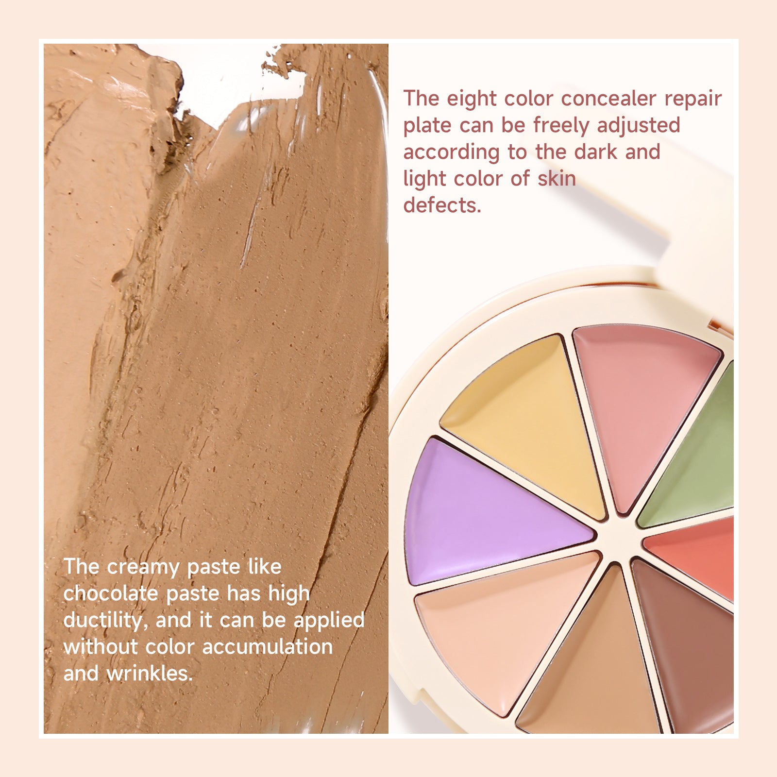 Exclusive Supply sheloves Concealer Cover Acne Marks, Spots, Dark Circles, Contouring Foundation Cream Concealer Palette - 图片 18