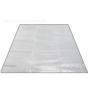 Source Manufacturer Outdoor Moisture-Proof Mat Picnic Mat Wholesale Pearl Cotton Coated Aluminum Film Double-Sided Aluminum Film Mat Camping Mat