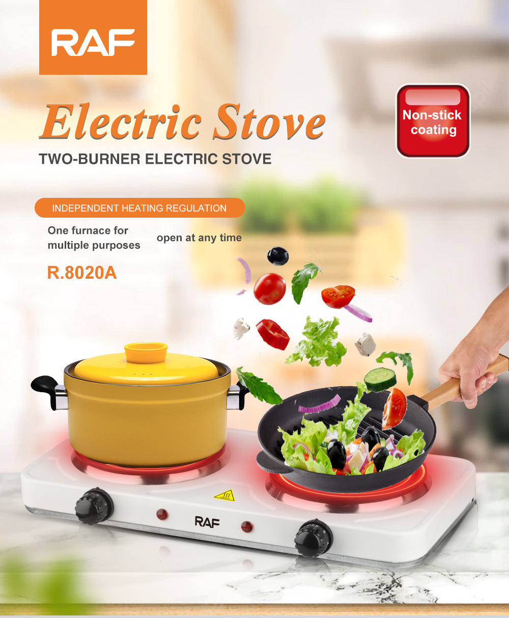 European Standard Electric Stove for Home Use Enclosed Electric Stove Insulated Dual Burner Constant Temperature Universal Electric Stove - 图片 14