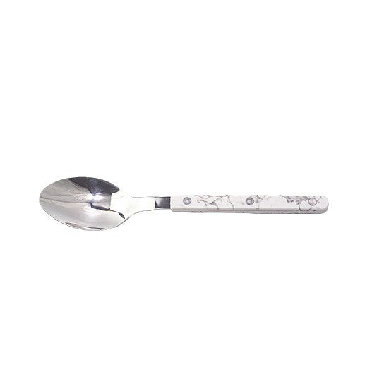 Marble Handle Western Tableware Set ABS Butter Fork Spoon Clip Handle Cheese Knife Dessert Chopsticks Spoon Fork - 图片 28