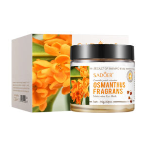 Golden Osmanthus Eye Mask Patch SADOER Moisturizing and Hydrating to Reduce Dark Circles  Foreign Trade Live Wholesale