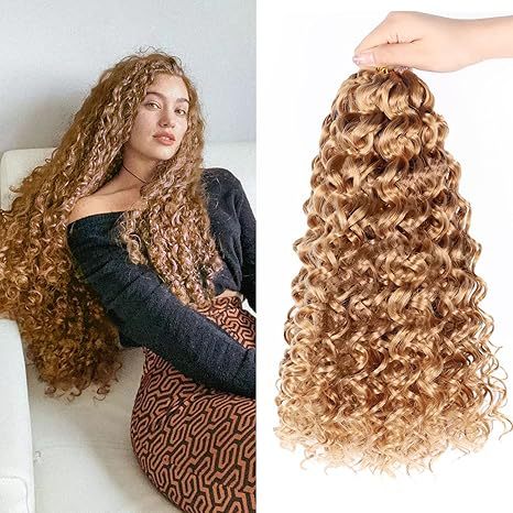Synthetic Crochet Hair GOGO Curl Crochet Hair Multi-size Corrugated Wig Dropshipping - 图片 22