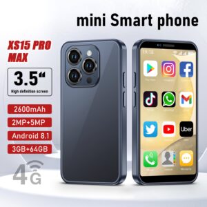 New Mini XS15Smartphone Ultra Small Pocket Android System Quad-Core Backup Phone Factory in stock