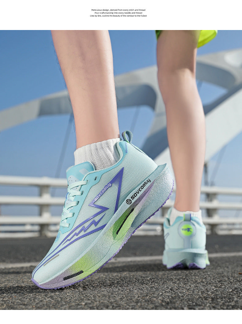 2025New Professional Running Shoes Sports Shoes Breathable Versatile Trendy Men Couples Youth Campus Casual Racing Training Shoes - 图片 25