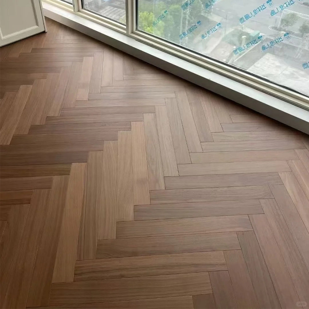 15mm Luxury Engineered Walnut Wood Flooring | 50 Colors Custom Size Options Waterproof Anti-Slip Outdoor Use Strong Three-Layer - 图片 18