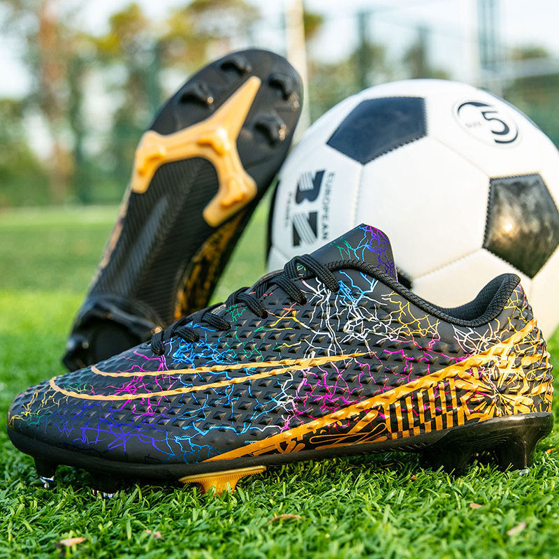 New professional football shoes for men and women AG Spike TF Broken Nail Youth Student Grassland Competition Training Shoes - 图片 6