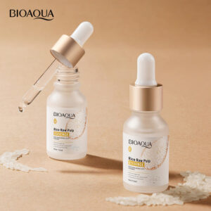 Rice Essence Serum15ml BIOAOUA Hyaluronic acid hydrating skincare products  foreign trade live wholesale