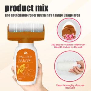 Large Roller Paint for Walls Water-Based Odorless Household White Wall Graffiti Stain Color Change Covering Latex Paint