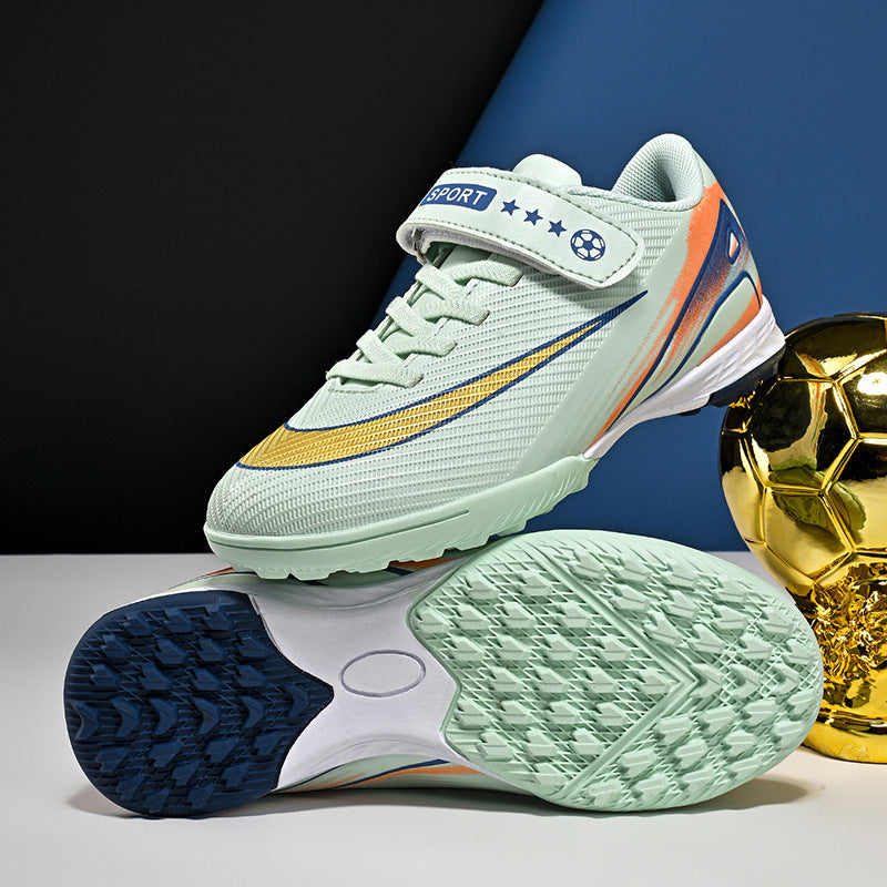 2025World Cup Children's Soccer Shoes Boys Youth Students Girls Spike Long Spike Competition Training Sports Shoes - 图片 6