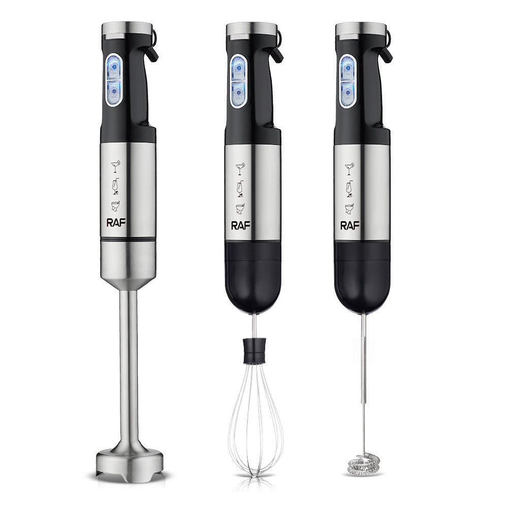 RAF European Standard Portable Household Food Blender 5-in-1 Electric Stainless Steel Cooking Stick Mixer363 - 图片 15