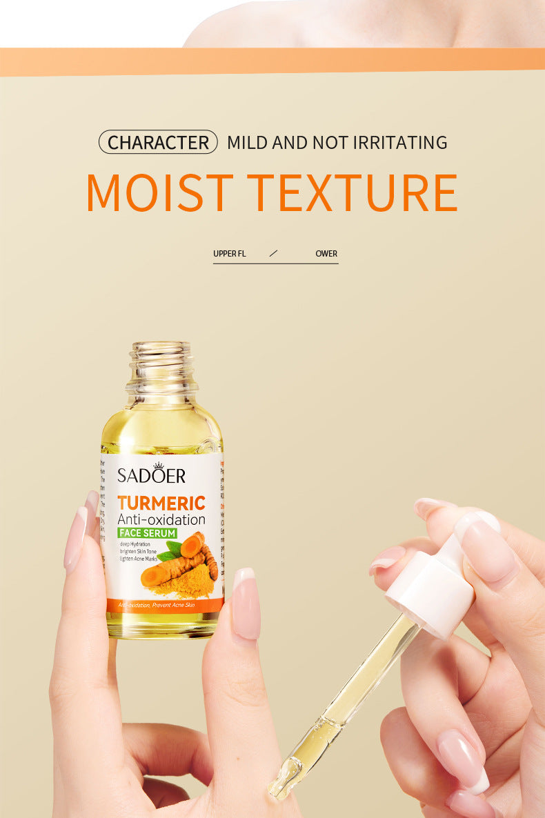 Turmeric Skincare Set SADOER Cleansing, moisturizing, hydrating five-piece set for foreign trade wholesale - 图片 39