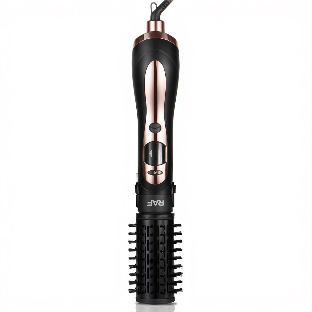 RAF EU Standard 2-in-1 Hot Air Brush Automatic Curling Iron Electric Hair Dryer Curling and Straightening Dual-use Hair Styling Tool - 图片 12