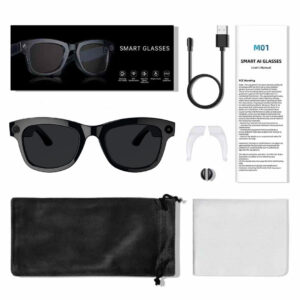 M01Smart Glasses800100 Megapixel Camera with Image Stabilization1200P Video Recording AI Simultaneous interpretation M01 Pro