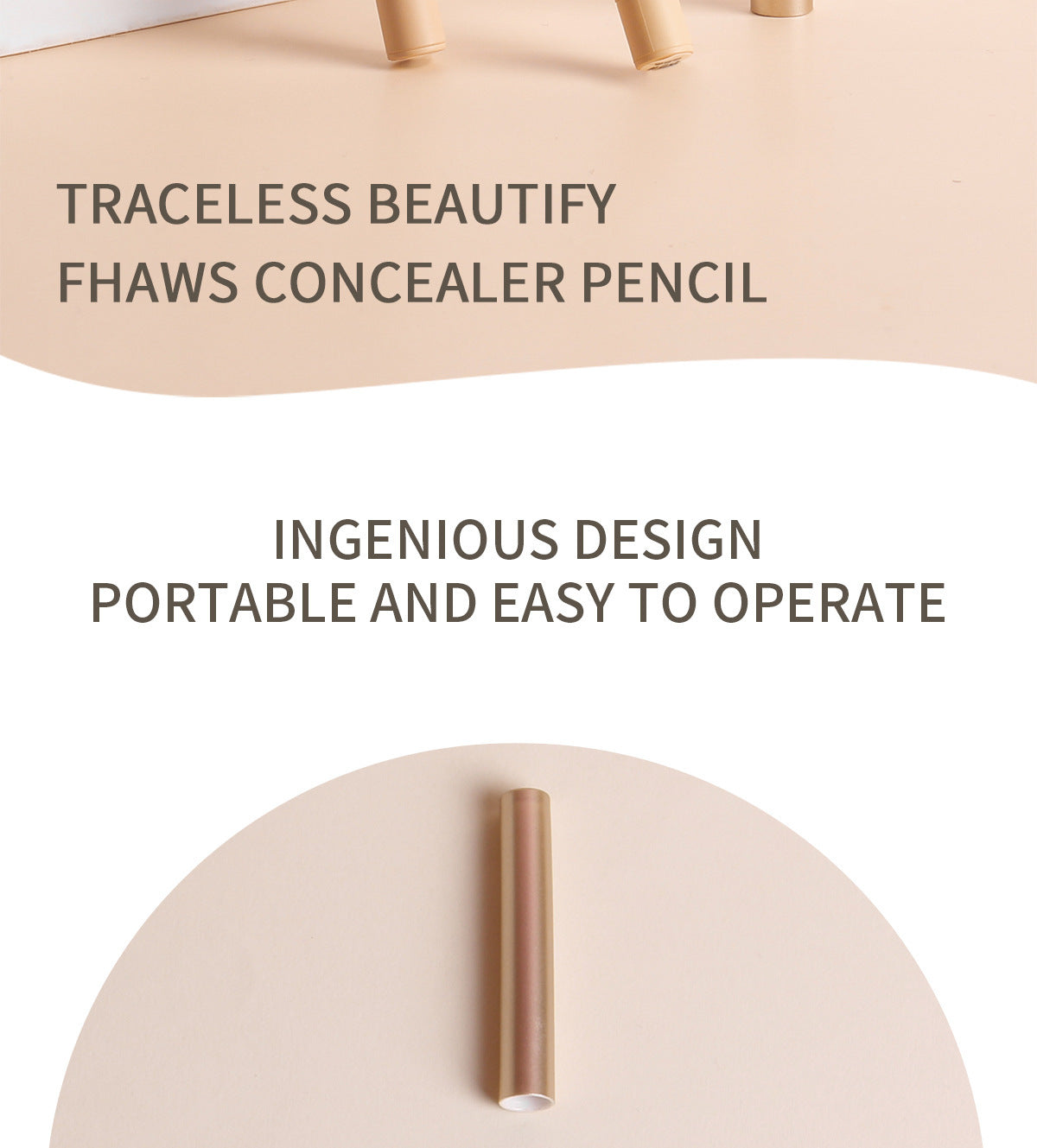 Fine Concealer Pen for Under-eye Dark Circles, Acne Marks, and Shadow Contouring Stick - 图片 30