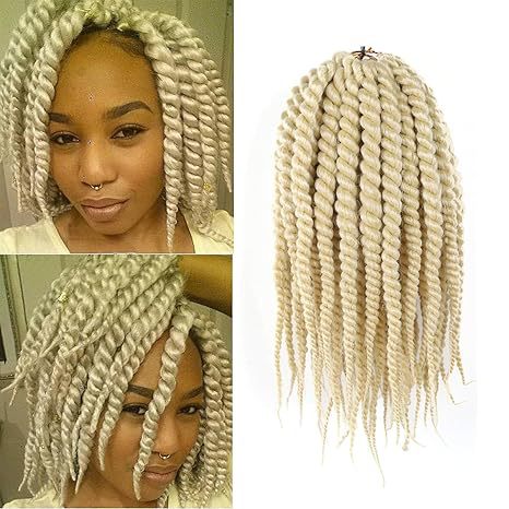 Medium Coarse12Hand-twisted Two-strand Braid SenegaleseTwistHair Synthetic Crochet Wig Voluminous Wig - 图片 11