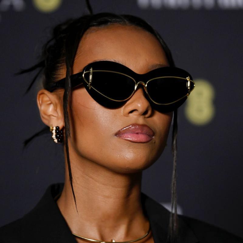 New European and American Fashion Cat Eye Sunglasses for Women Driving, Same Style as Internet Celebrities Y2K Trendy Small Frame Sunglasses sunglas - 图片 18