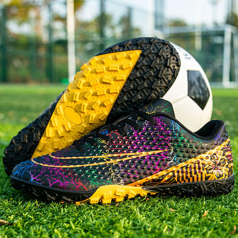 New professional football shoes for men and women AG Spike TF Broken Nail Youth Student Grassland Competition Training Shoes - 图片 9