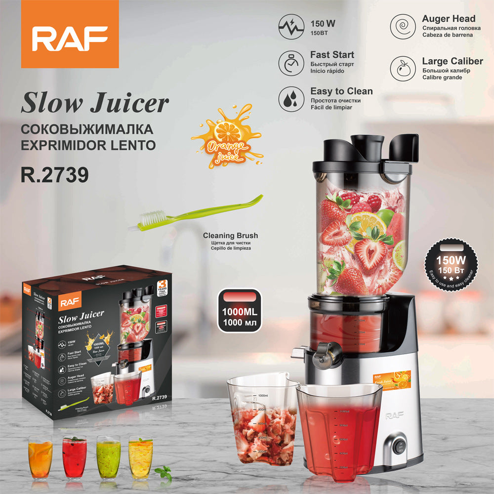 RAF Stainless Steel Juicer Children's Fruit Juice Machine/l Cooking Machine/Juicer Extractor with Juice and Pulp Separation R.2739 - 图片 26