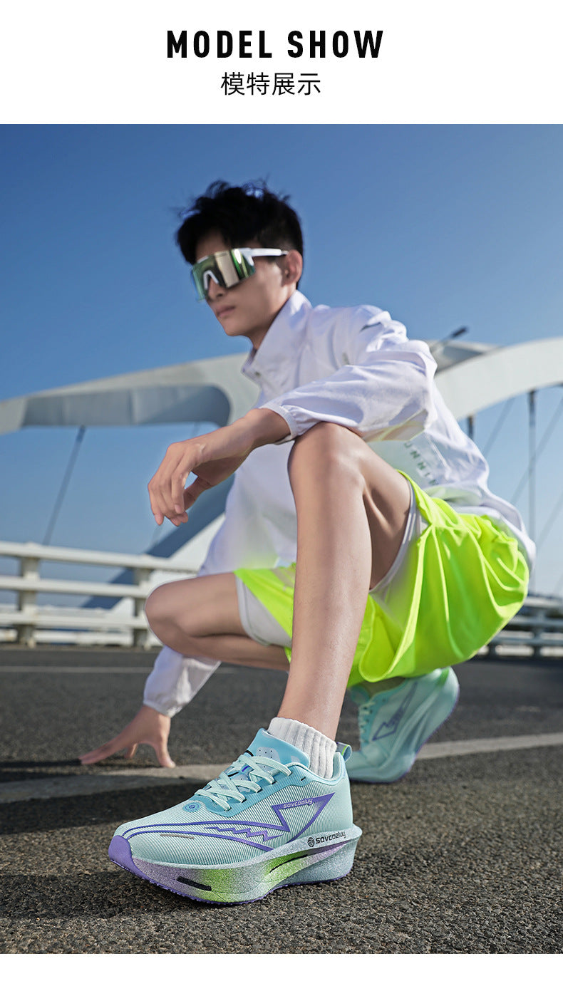 2025New Professional Running Shoes Sports Shoes Breathable Versatile Trendy Men Couples Youth Campus Casual Racing Training Shoes - 图片 22