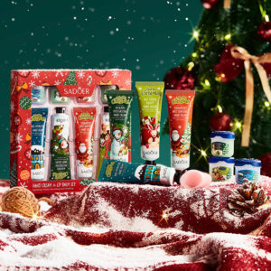 Christmas Moisturizing Anti-Chapped Hand Cream Five-Piece Set SADOER Autumn and winter hand cream  foreign trade wholesale