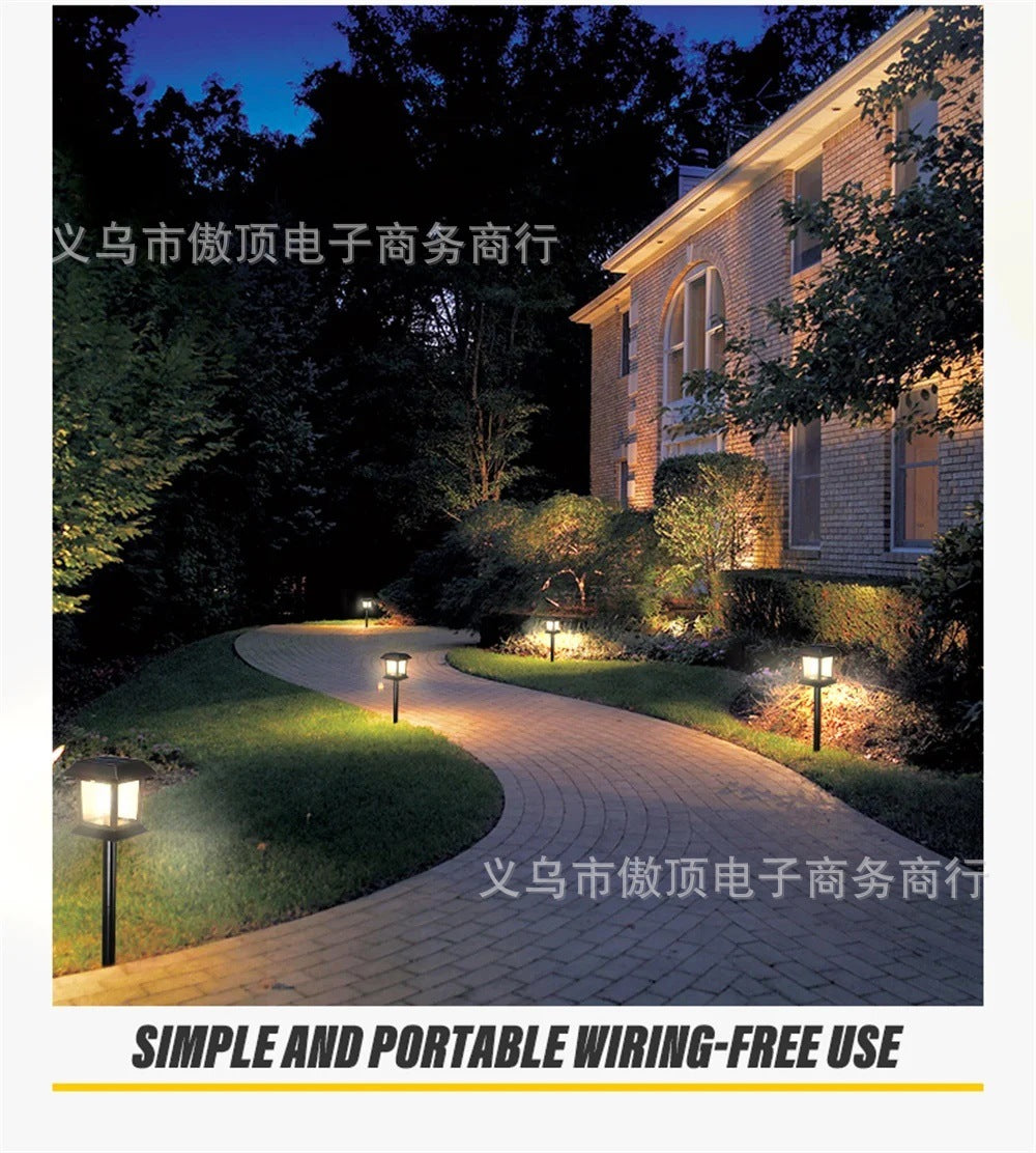 New Solar Lawn Light Outdoor Automatic Sensor Tungsten Lamp Garden Decoration Ground Plug Courtyard Landscape House Light - 图片 14