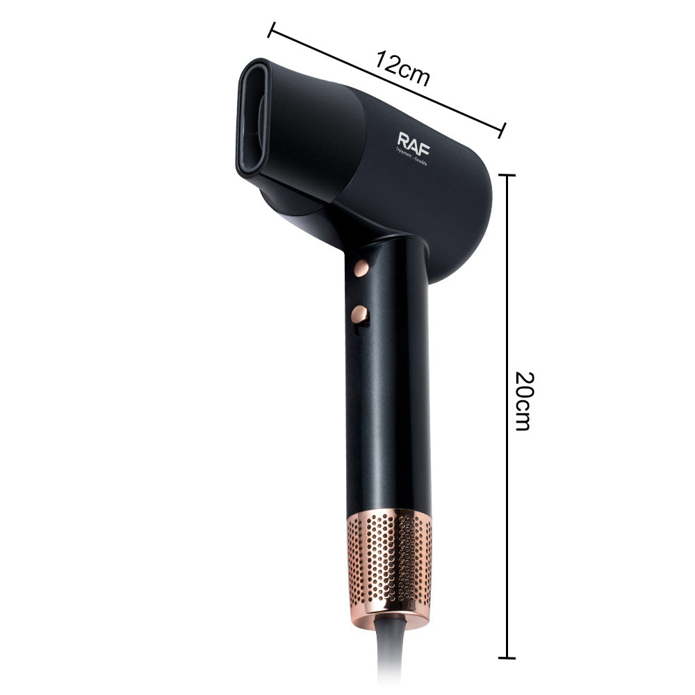RAF European standard intelligent temperature control high-power high-speed hair dryer for home use Quick-Dry Hair Care Negative Ion R407 - 图片 8