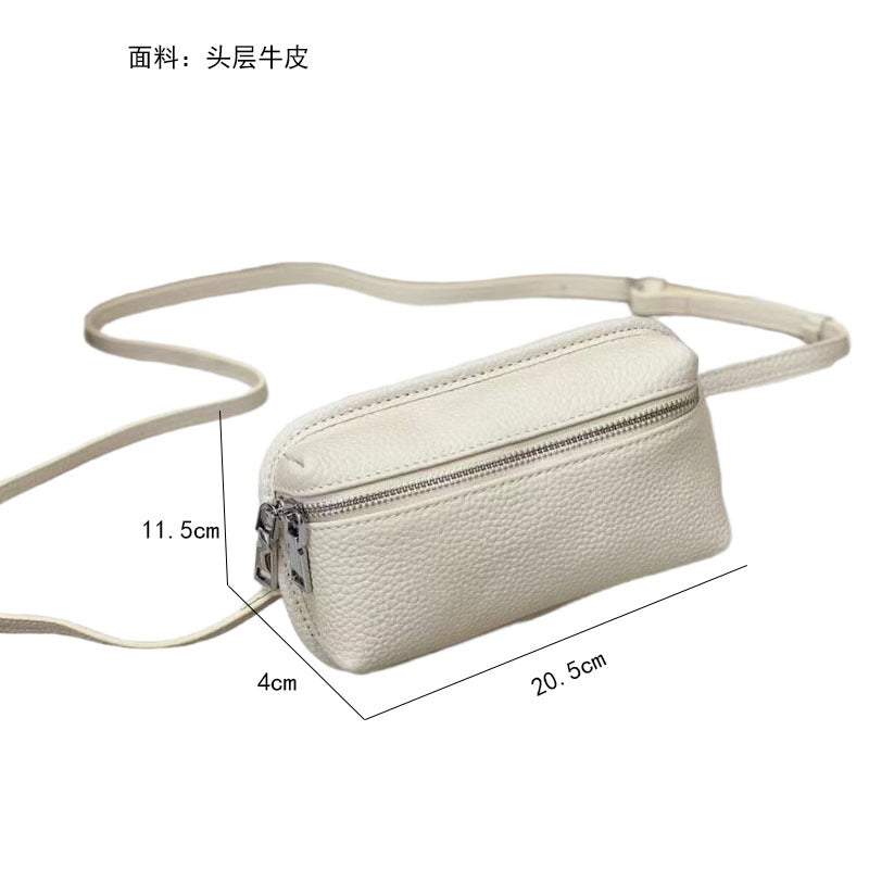 Compact and Exquisite Phone Bag for Women2025New Lightweight Simple Chest Bag Fashionable Portable Mini Crossbody Bag Small Bag - 图片 10