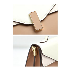 Factory Fashion Color-Block Crossbody Women's Bag Niche Versatile Handbag Elegant Small Square Bag Daily Commute Bag
