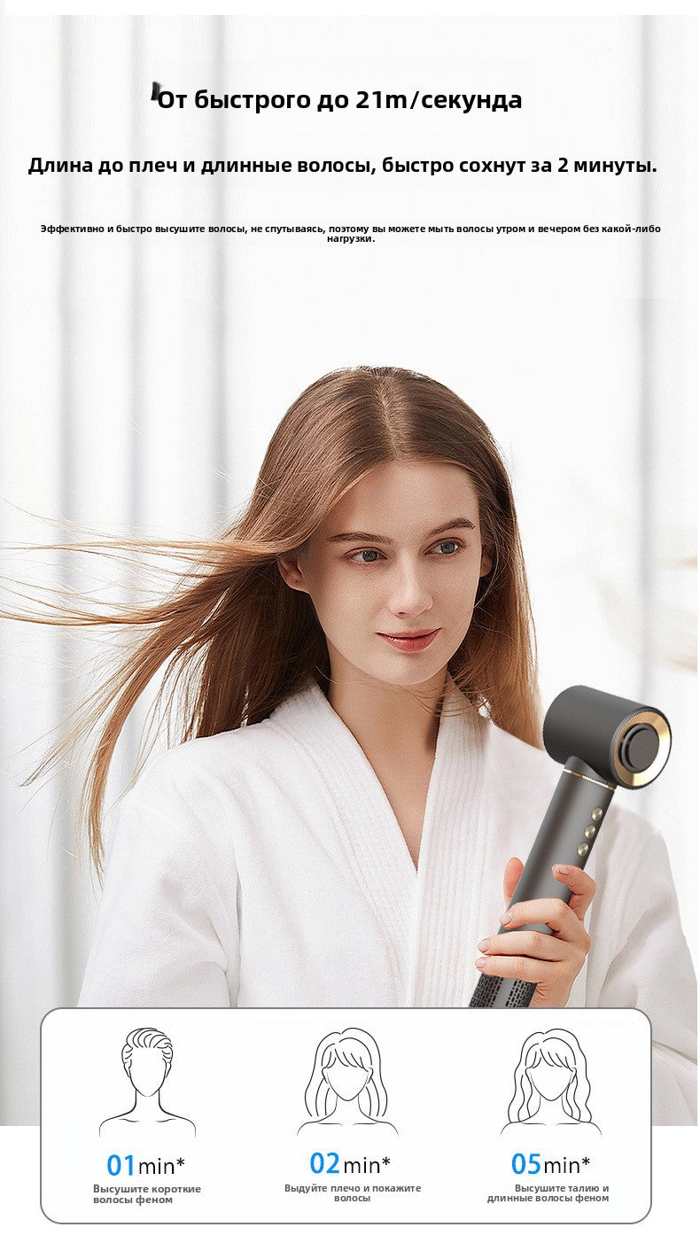 фeH Hair Dryer Household High Power High Speed Hair Dryer Fully Automatic Curling Iron 7-in-1 Negative Ion Hair Dryer - 图片 21