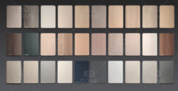 Foshan Wooden Door Manufacturer High Quality, Durable and Scratch Resistant Aluminum Frame Melamine Skin Door for Interior Room - 图片 6