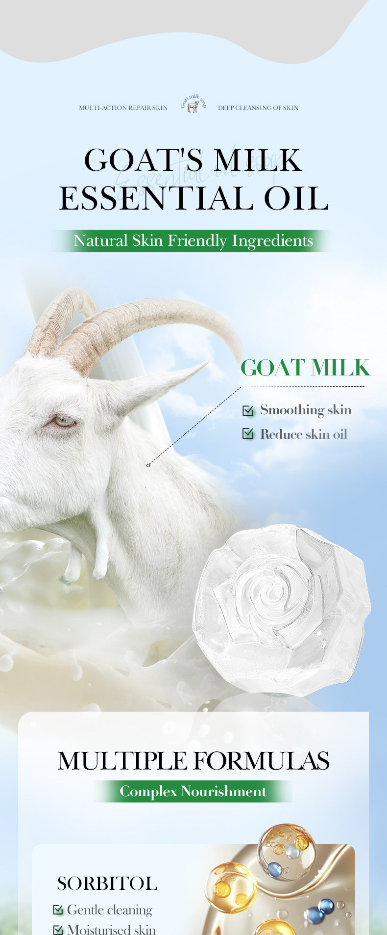 Handmade Soap100g Essential Oil Plant Fruit Deep Cleansing Body Soap Export Manufacturer Wholesale - 图片 30