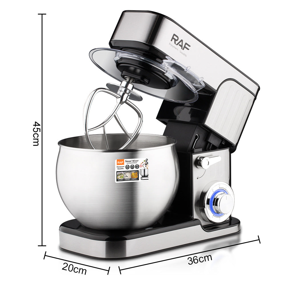 RAF European standard multifunctional home kitchen food processor Small Fully Automatic Dough Kneading and Fermentation Machine R6610 - 图片 8