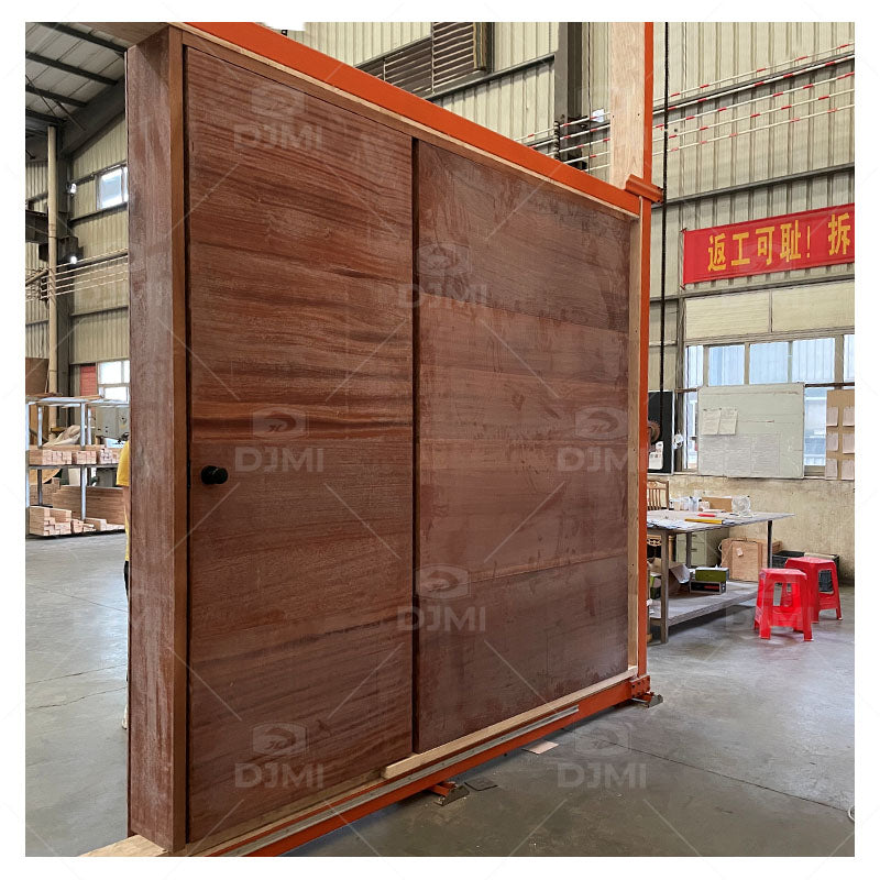 Interior Concealment Frameless Hidden Door Invisible High-end Secret Room Wooden Door Invisible Bookshelf Wooden Door - 图片 5