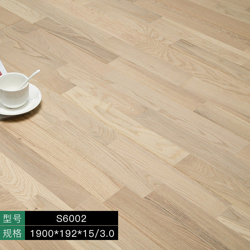 Door-to-Door Installation Old Three-Layer Large Board Pure Three-Layer Solid Wood Floor Oak Log3.0-4.0mm Underfloor Heating - 图片 18