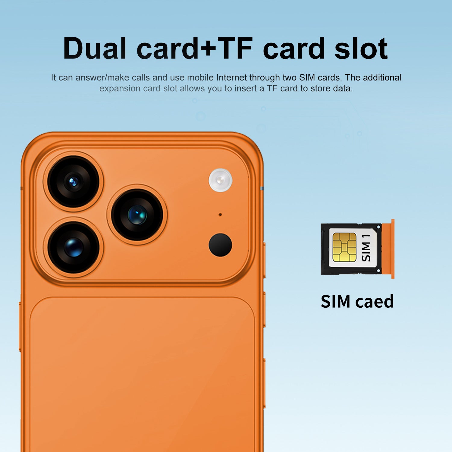 Mobile Phone i17Promax Large Screen6.9Inch1:1Replica Side Key Fingerprint17pro New Smartphone - 图片 4