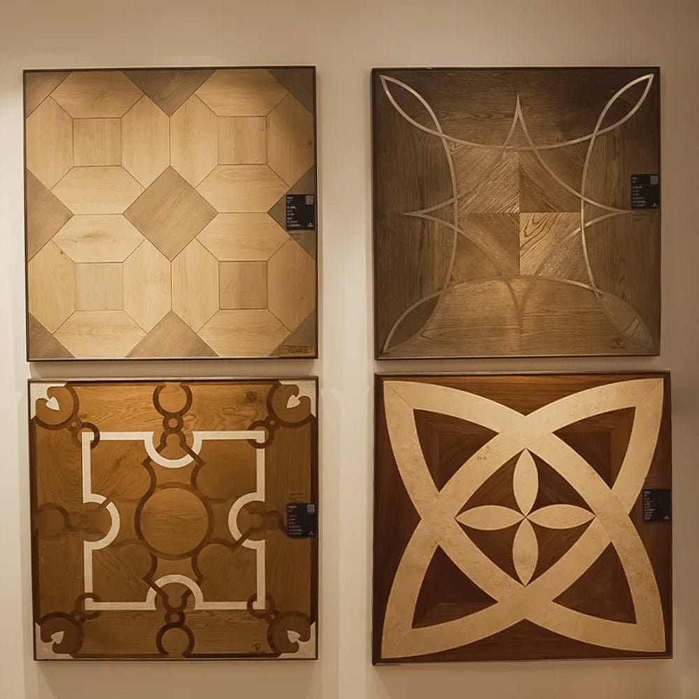 12mm Custom Multi-Layer Engineered Wood Parquet Flooring | Waterproof Anti-Slip Outdoor Indoor Artistic Decorative Panels for - 图片 4