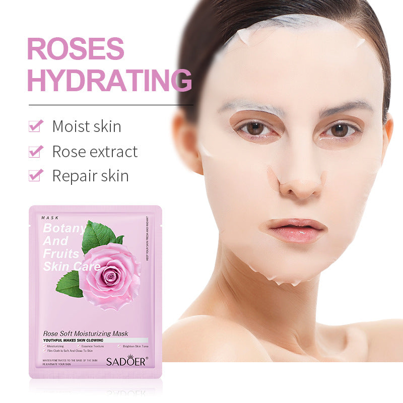 Fruit Mask SADOER Avocado Rose Hydrating Moisturizing Tablets Cross-border Foreign Trade Skincare Wholesale - 图片 3