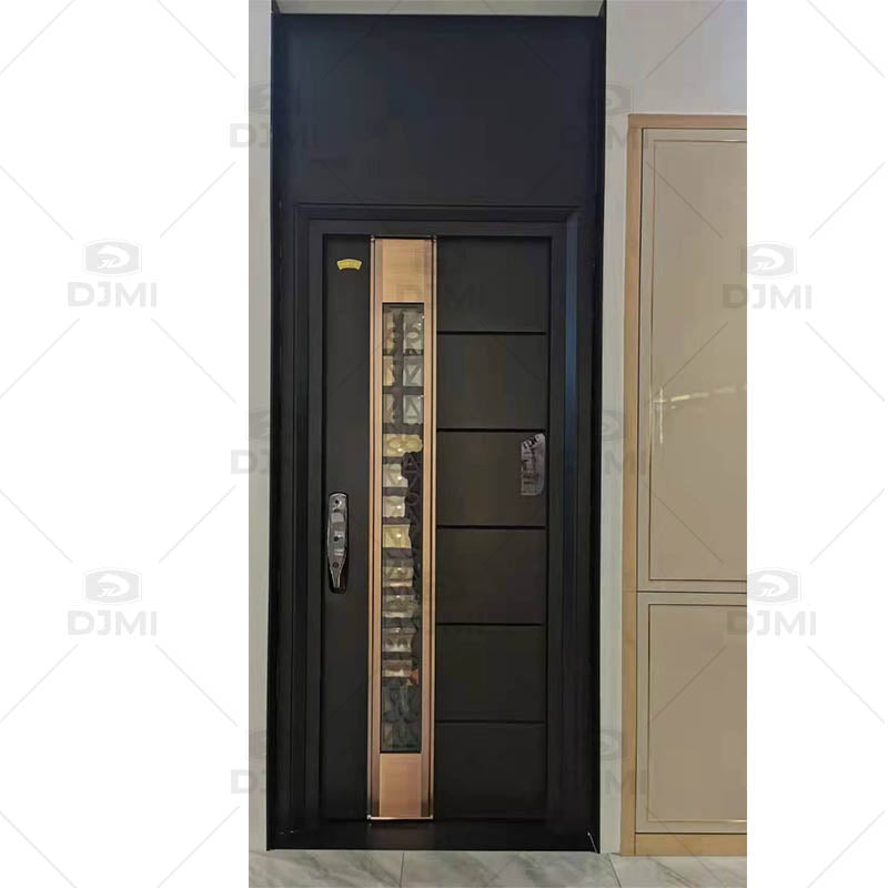 Wholesale Prices Security Steel Door Entry Exterior Metal Steel Main Door Design Security Steel Door for Home - 图片 3