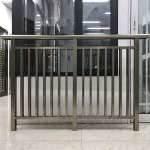 Powder Coated 2.0mm Thickness Aluminum Stair Railing