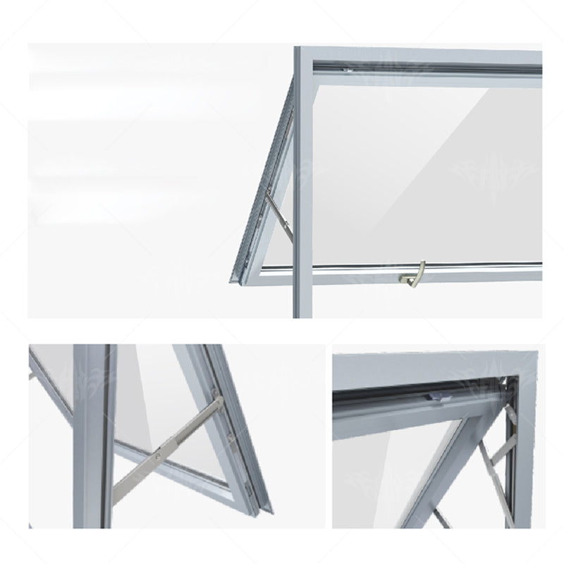 Aluminum Glass Sliding Windows Sliding Windows Awning Windows Bathroom Ventilation Window - 图片 4