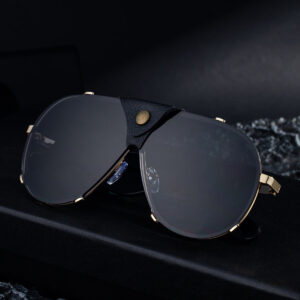 2025New Style Toad Glasses Men's European and American retro Sunglasses Pilot Sunglasses Men's Sunscreen Driving Glasses