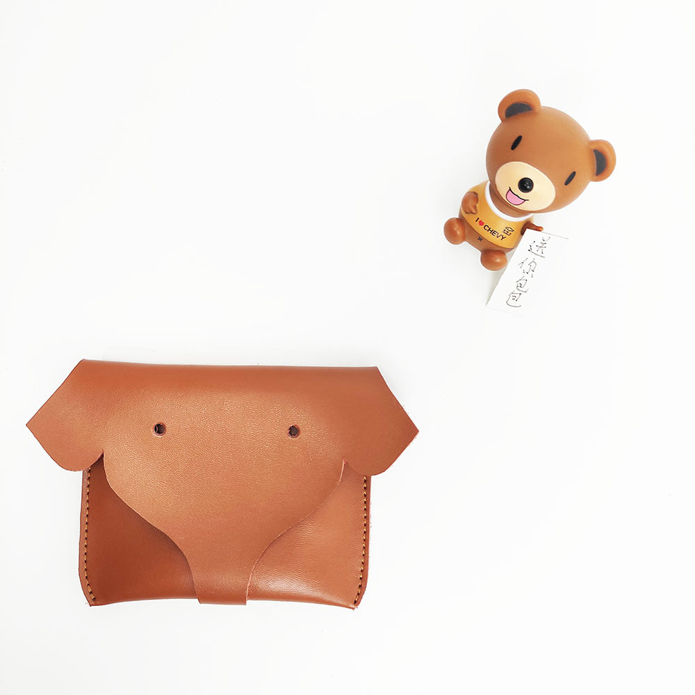 Guangzhou Factory Genuine Leather Cartoon Little Elephant Coin Purse Simple Card Bank Card Advertising Promotional Gift Trendy Product - 图片 13