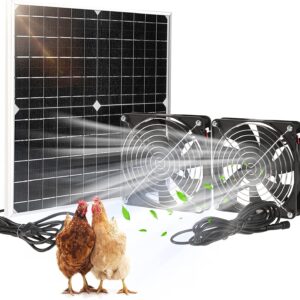 Hot Selling Waterproof Solar Fan Kit20W Solar Panel Fan,Suitable for chicken coops and sheds