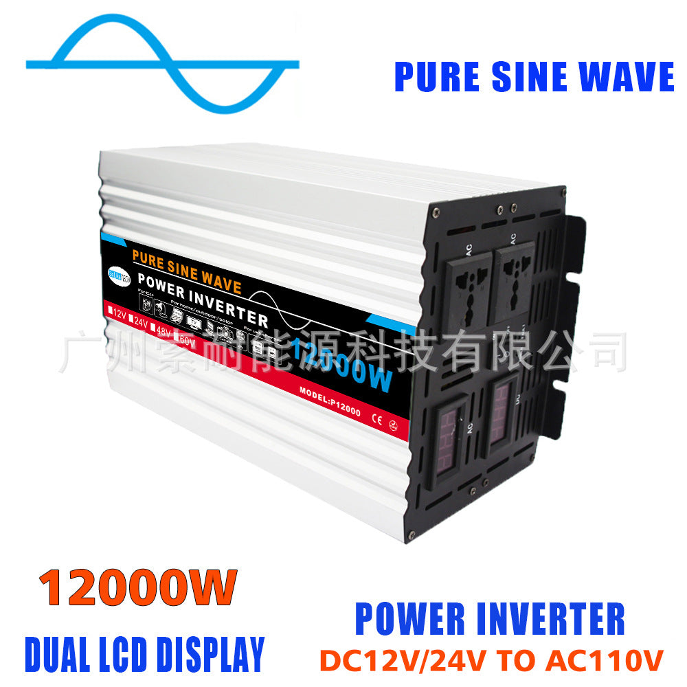 2000W Pure Sine Wave Inverter DC12V/24V Turn AC110V120VWish AliExpress Platform Export - 图片 8