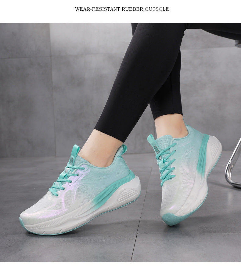 Professional Running Shoes for Men and Women, Spring and Summer New Soft Sole, Lightweight, Shock Absorption, Breathable, Jump Rope, Non-Slip, Marathon Walking Shoes - 图片 46